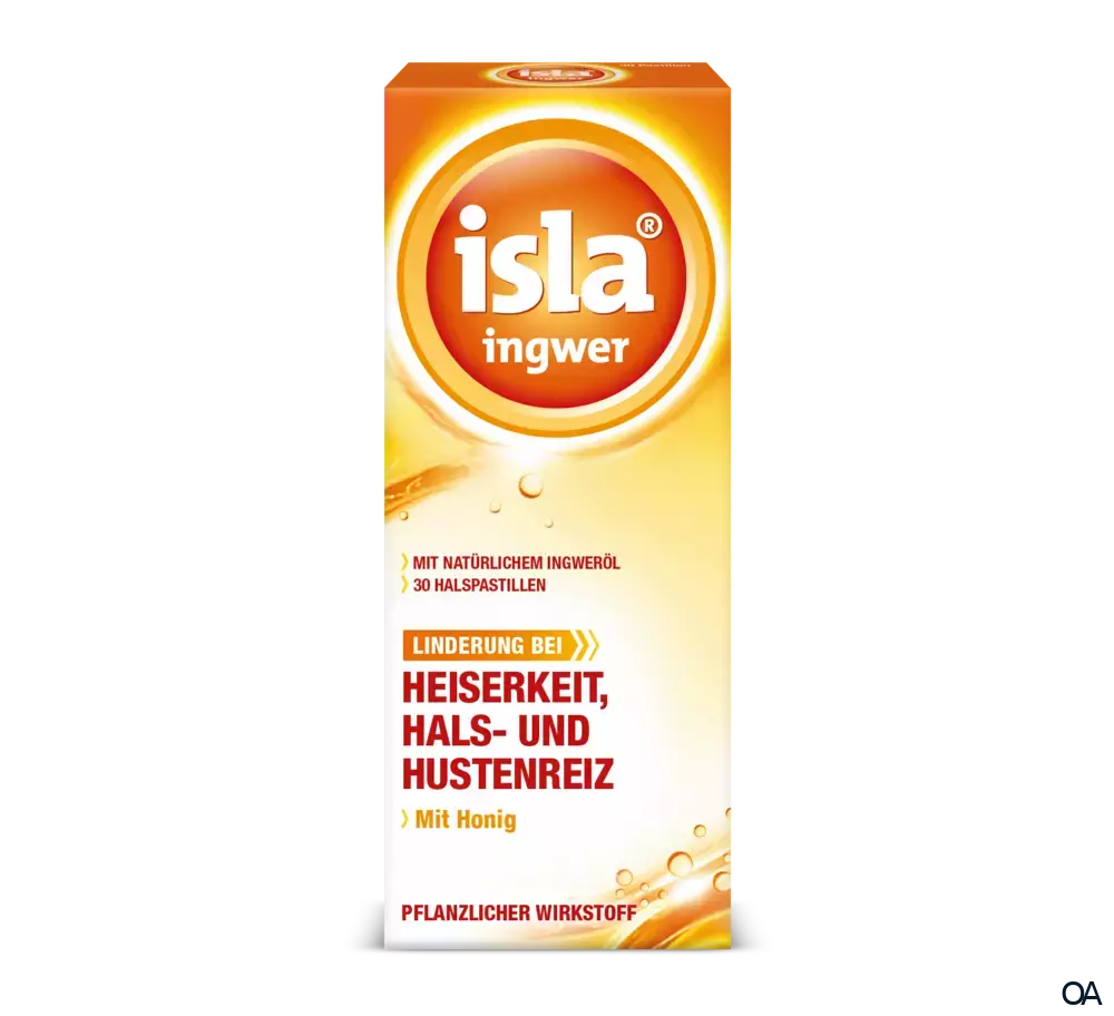 isla® Pastillen Ingwer + Honig Pastillen
