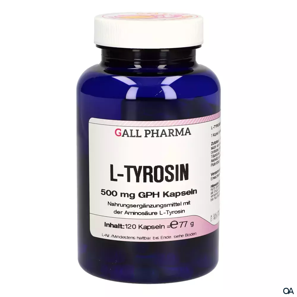 Gall Pharma L-Tyrosin 500 mg Kapseln
