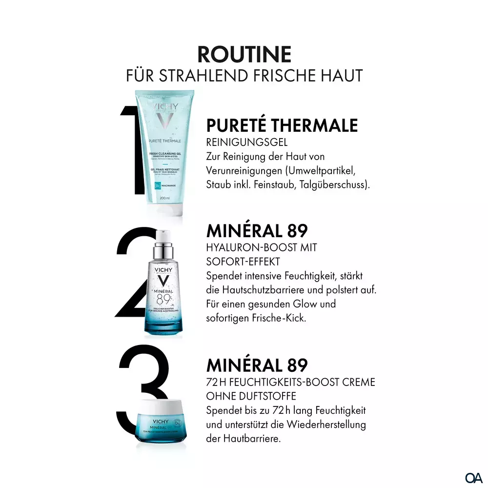 Vichy Pureté Thermale Reinigungsgel