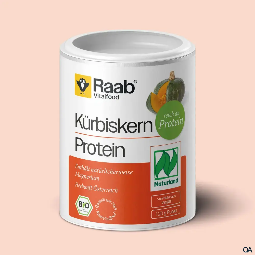 Raab® Vitalfood Naturland Bio Kürbiskernprotein Pulver