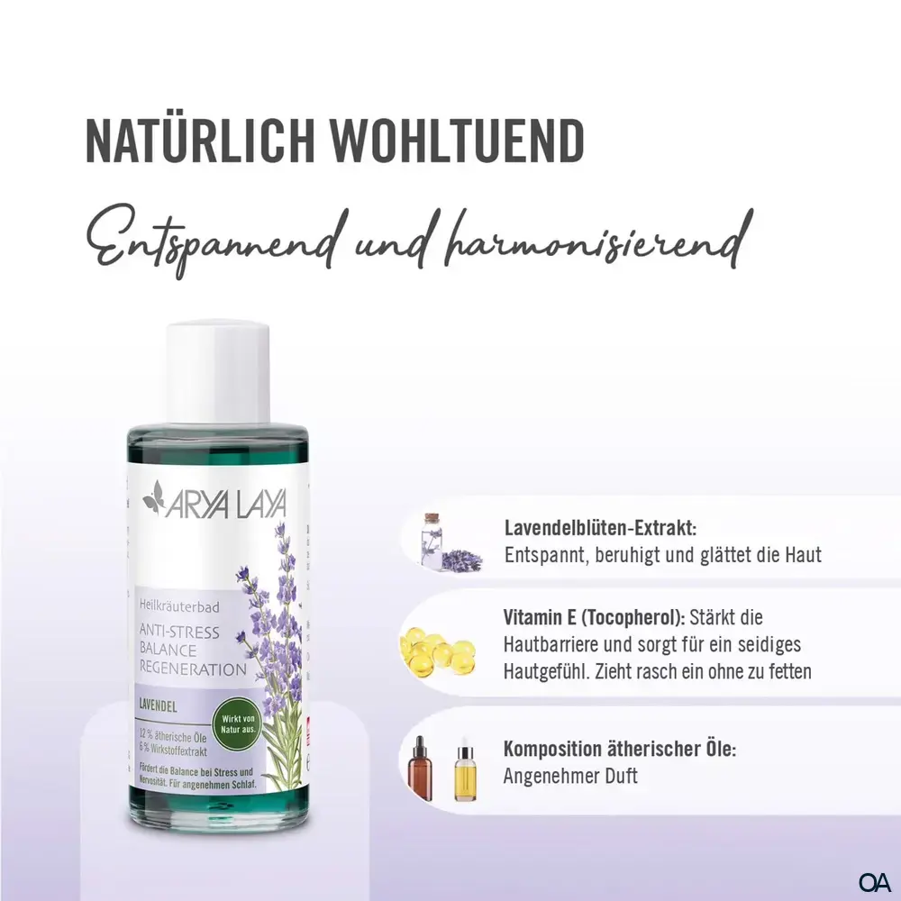 ARYA LAYA Heilkräuterbad Lavendel - Anti-Stress