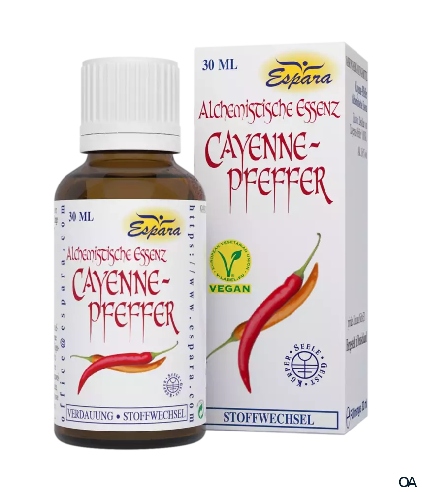 Espara Cayenne-Pfeffer Alchemistische Essenz - für Energie und innere Wärme