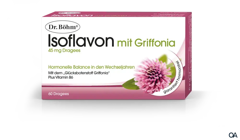 Dr. Böhm® Isoflavon mit Griffonia 45 mg Dragees