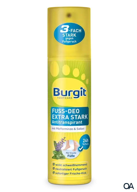 Burgit Footcare Fuß-Deo Antitranspirant