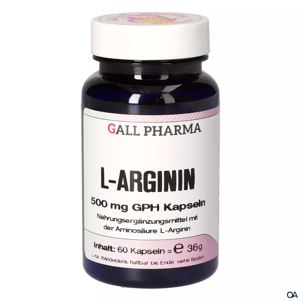 Gall Pharma L-Arginin 500 mg Kapseln