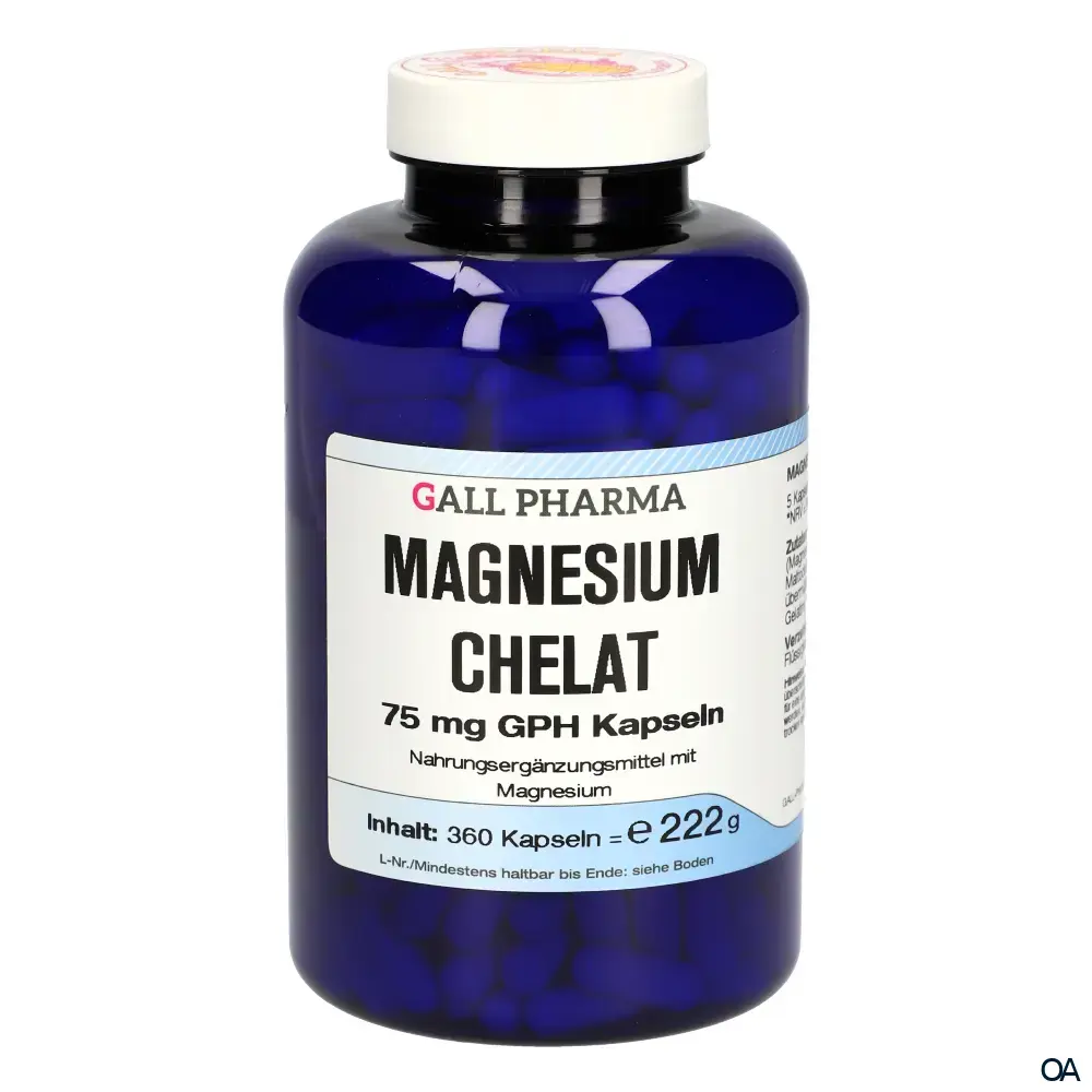 Gall Pharma Magnesium Chelat 75 mg Kapseln
