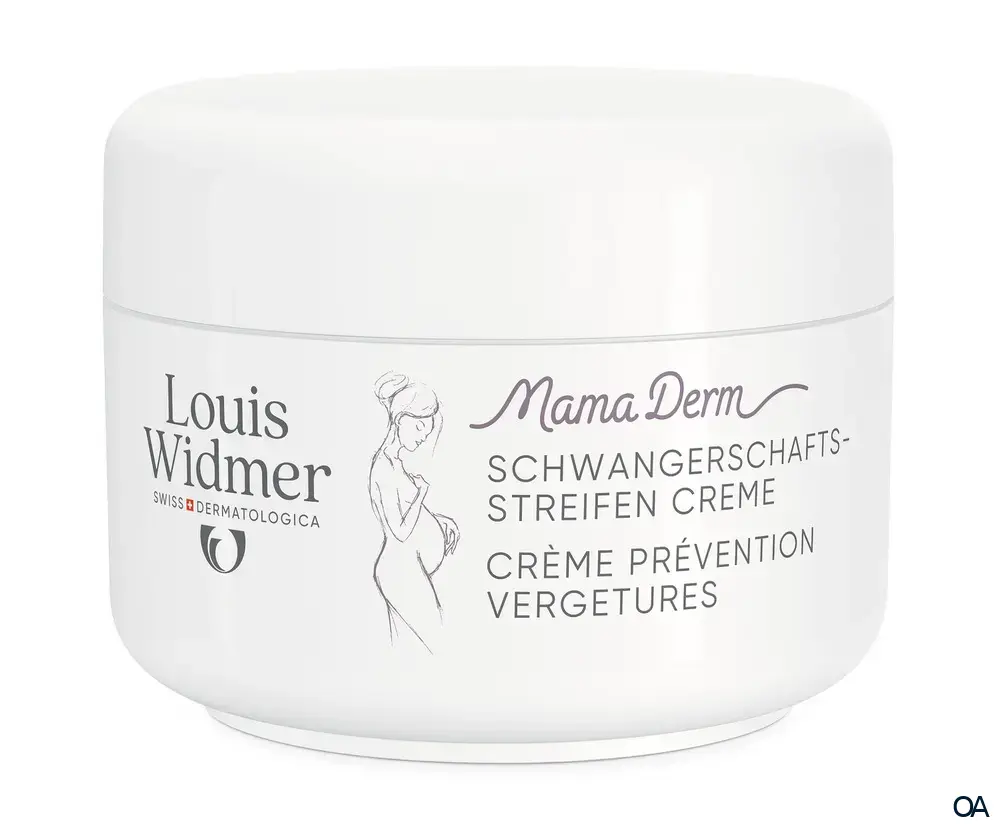 Louis Widmer bodycare MamaDerm Schwangerschaftsstreifen Creme - ohne Parfum