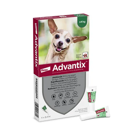 ADVANTIX BIS 4KG 0,4ML