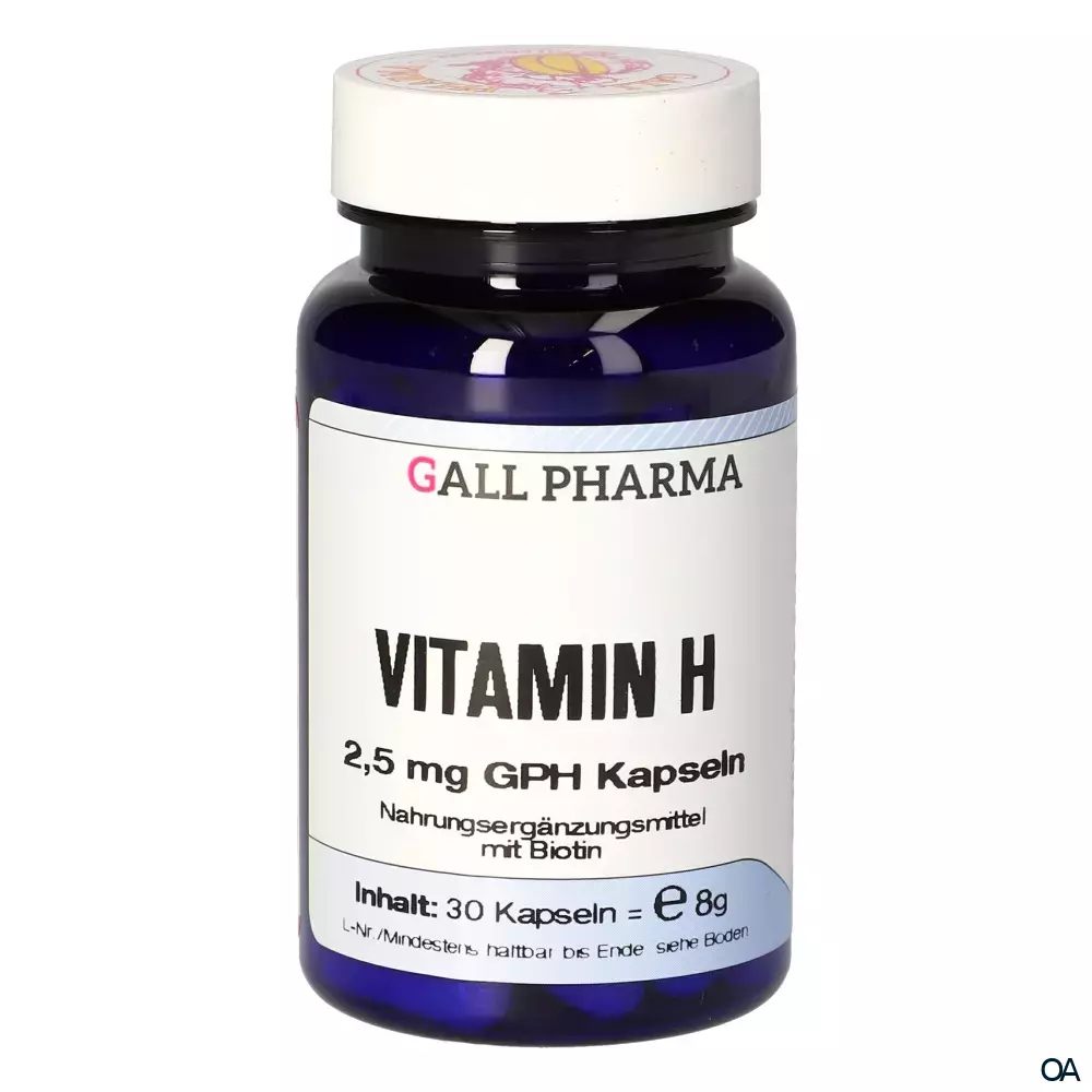Gall Pharma Vitamin H 2,5 mg Kapseln