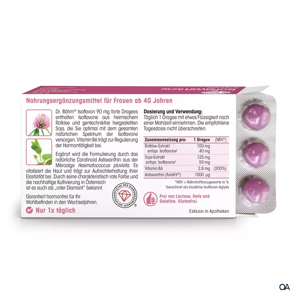 Dr. Böhm® Isoflavon forte 90 mg Dragees