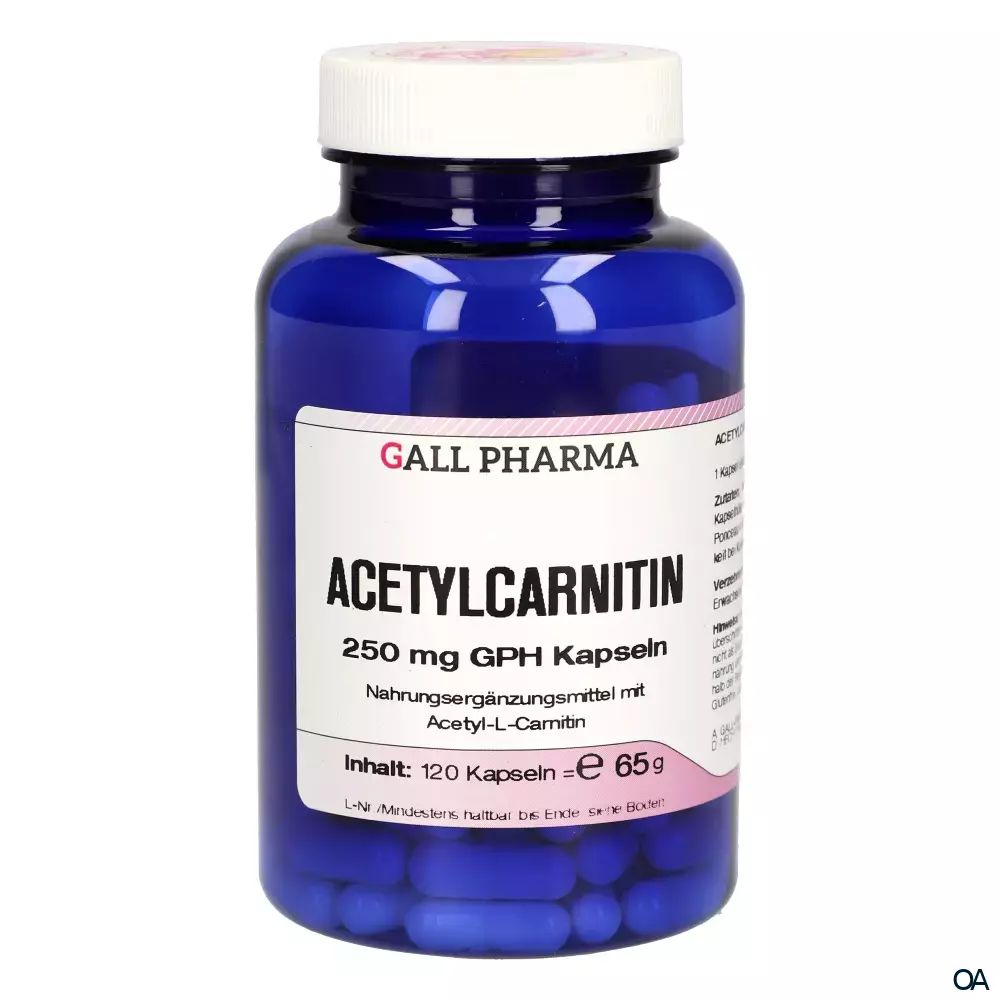 Gall Pharma Acetylcarnitin 250 mg Kapseln