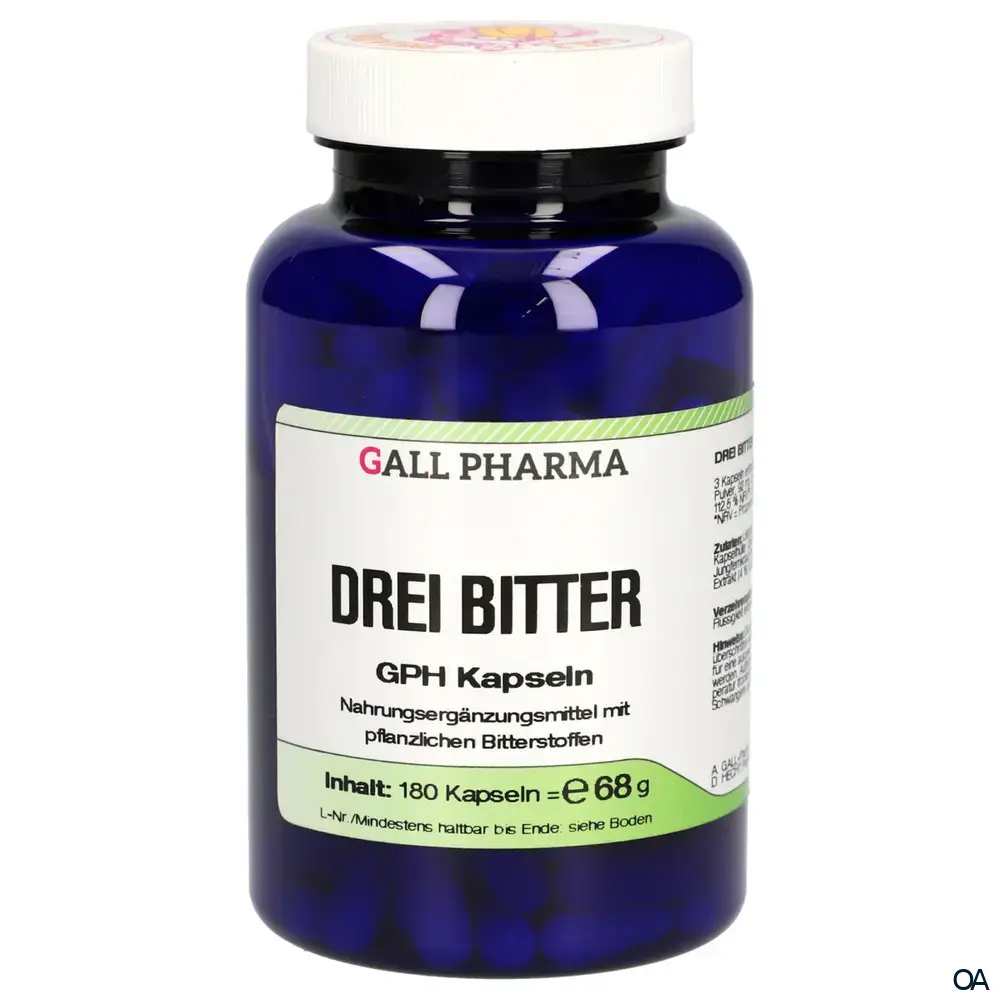 Gall Pharma Drei Bitter® Kapseln
