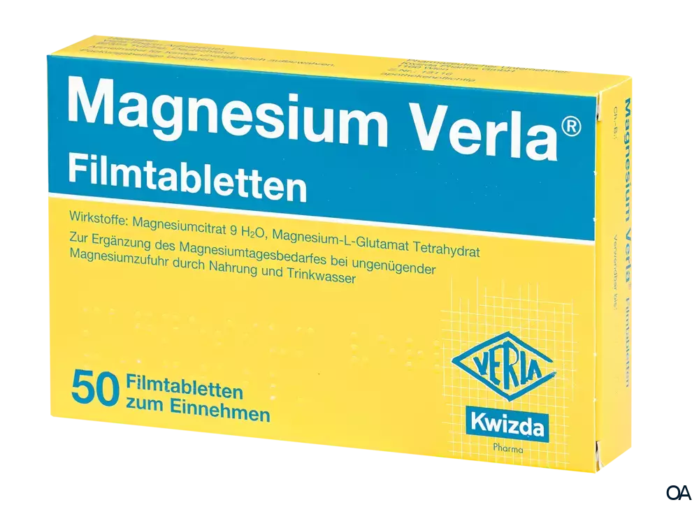 MAGNESIUM VERLA® Filmtabletten