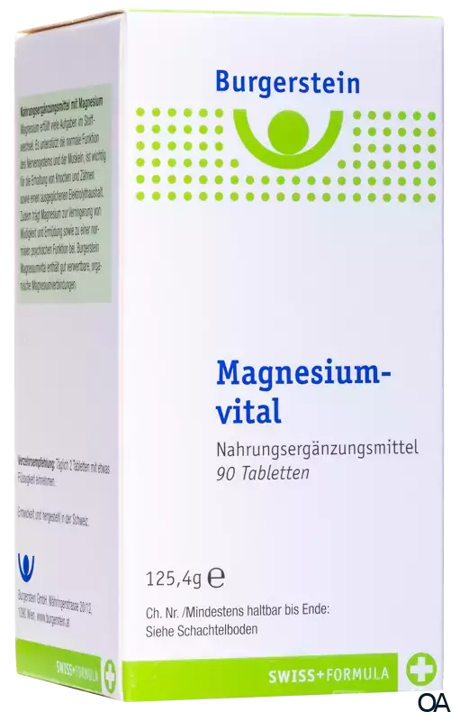 Burgerstein MagnesiumVital Tabletten