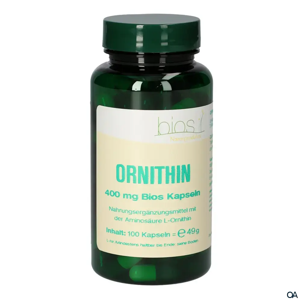 Bios Ornithin 400 mg Kapseln