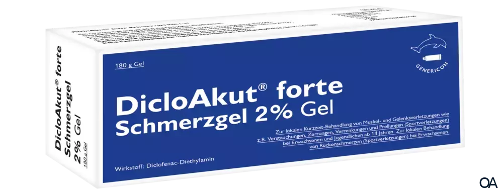DicloAkut forte Schmerzgel 2 % Gel