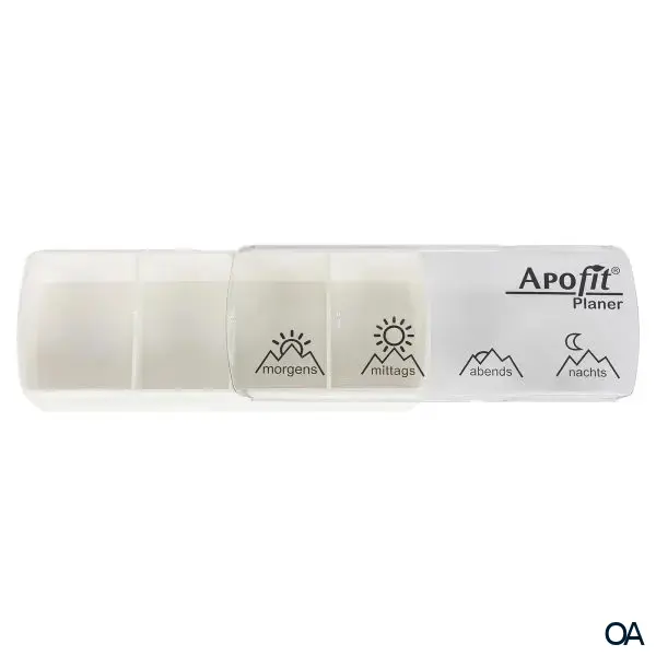 APOfit Tagesdispenser Box weiß