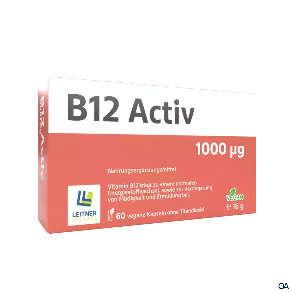 LEITNER Lifecare B12 Activ 1000 mcg Kapseln