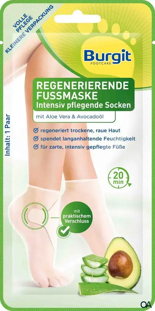 Burgit Fußmaske Regenerierend