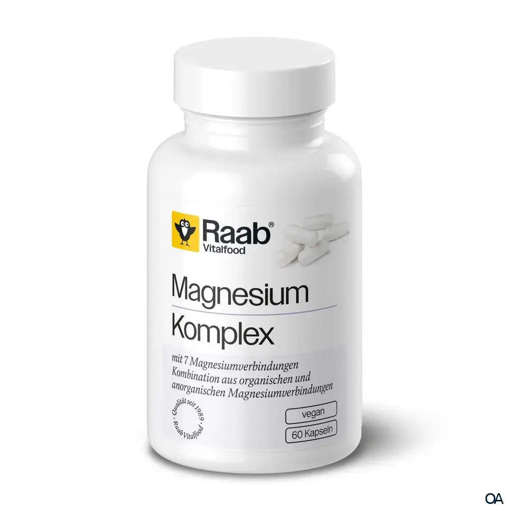 Raab® Vitalfood Magnesium Komplex Kapseln