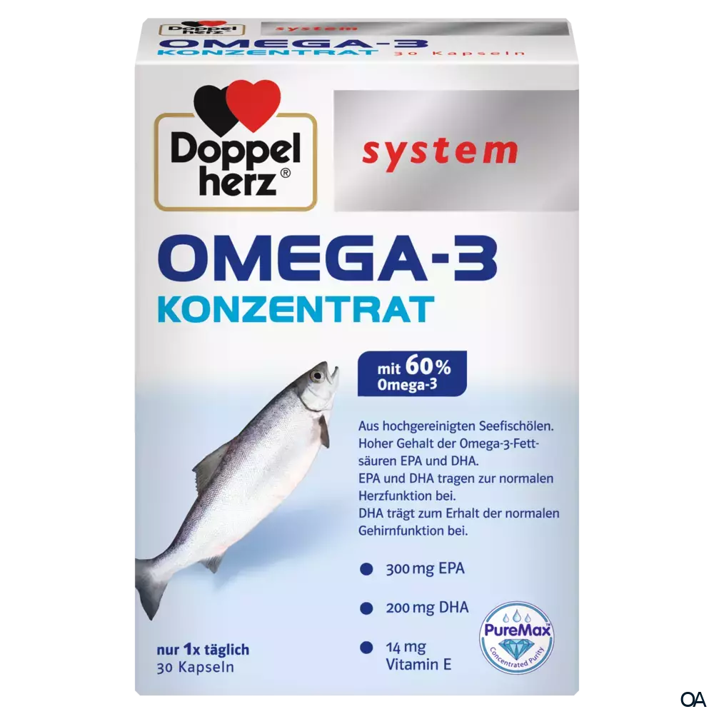 Doppelherz system OMEGA-3 KONZENTRAT Kapseln