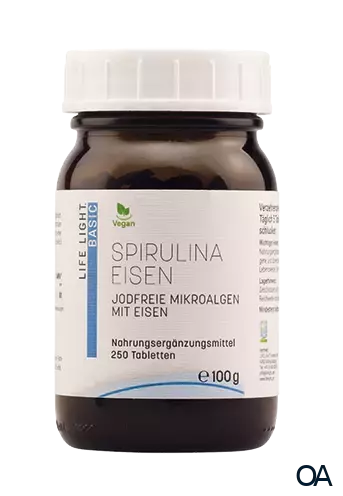 Life Light Basic Spirulina Eisen Tabletten