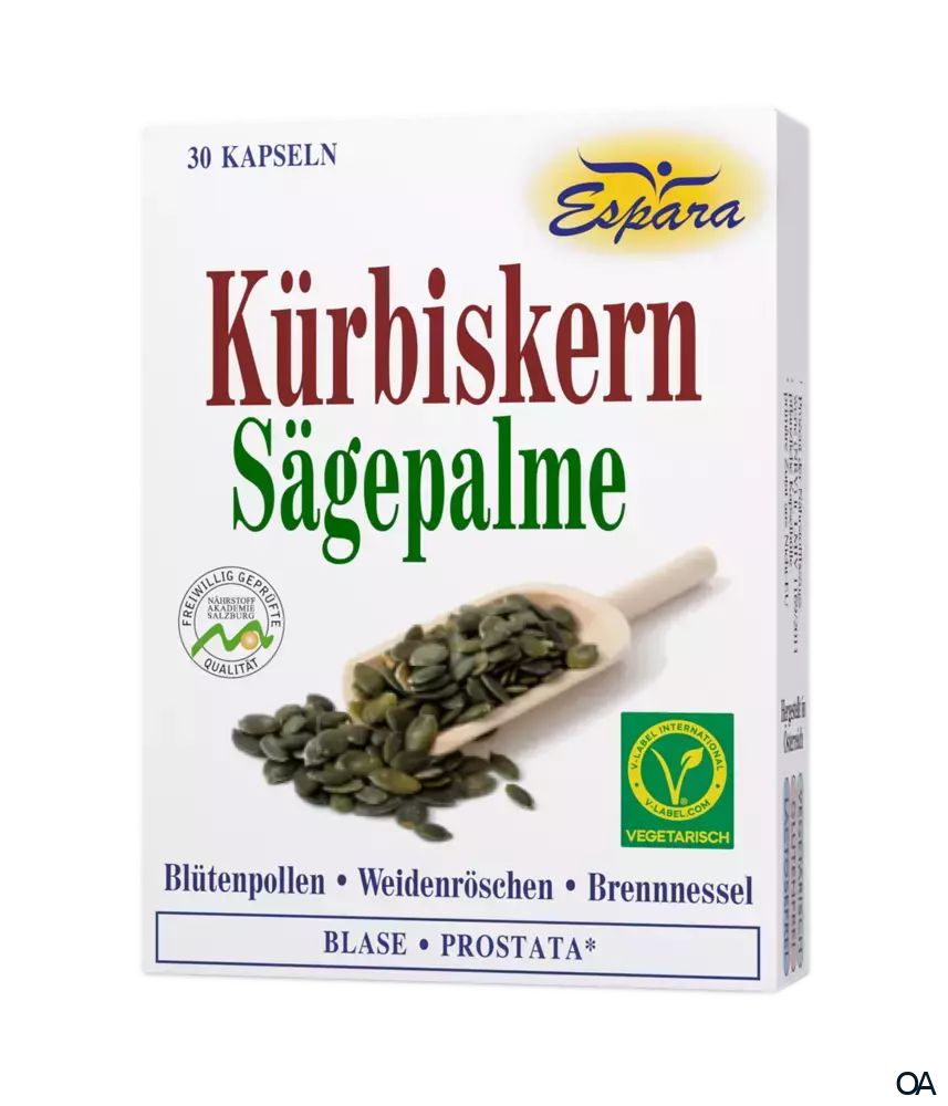 Espara Kürbiskern-Sägepalme Kapseln