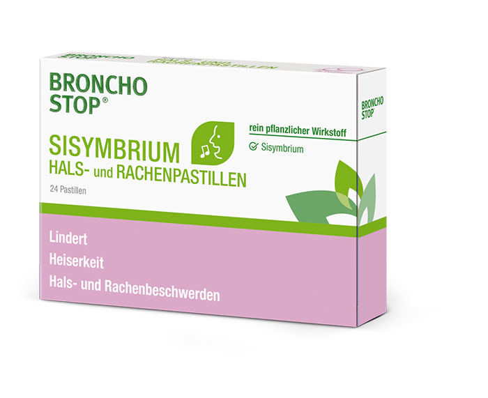 BRONCHOSTOP® Sisymbrium Hals- und Rachenpastillen