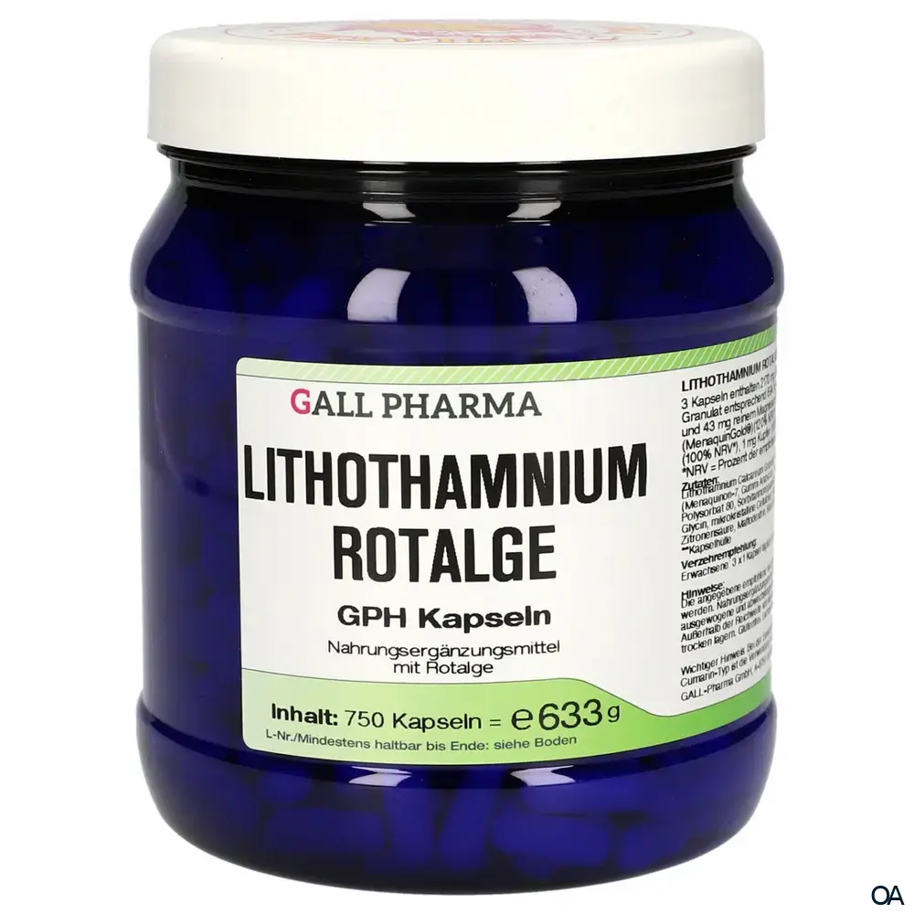 Gall Pharma Lithothamnium Rotalge Kapseln