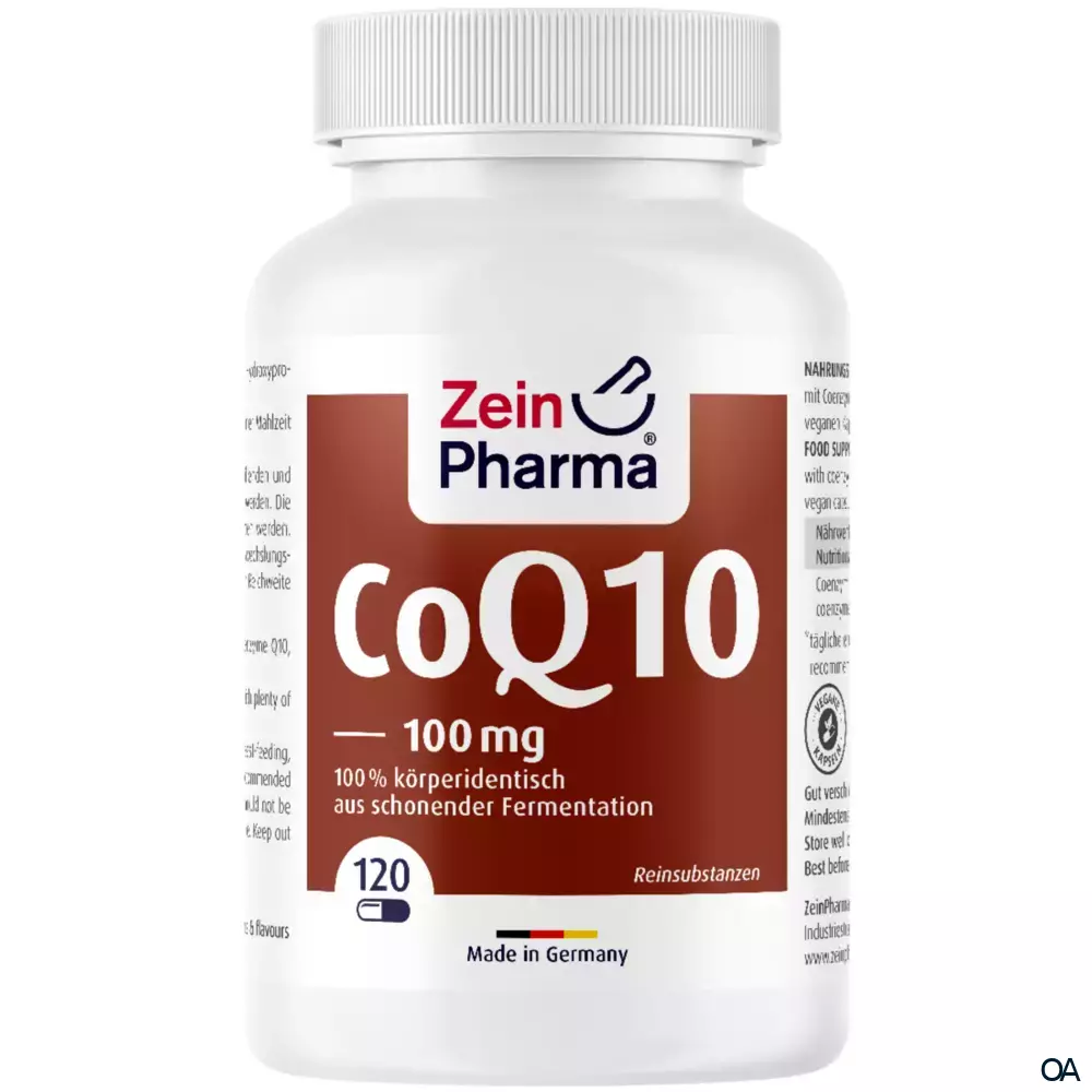 Zeinpharma Coenzym Q10 100 mg Kapseln