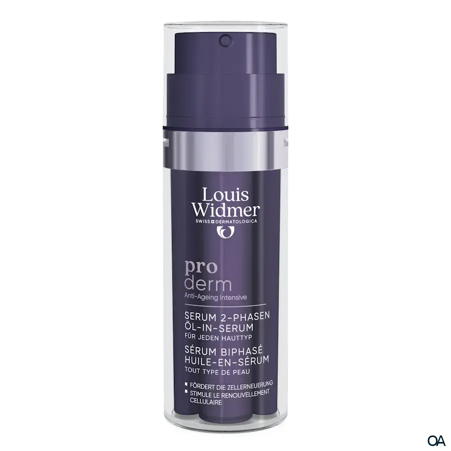 Louis Widmer proderm Serum 2-Phasen Öl-in-Serum - leicht parfümiert