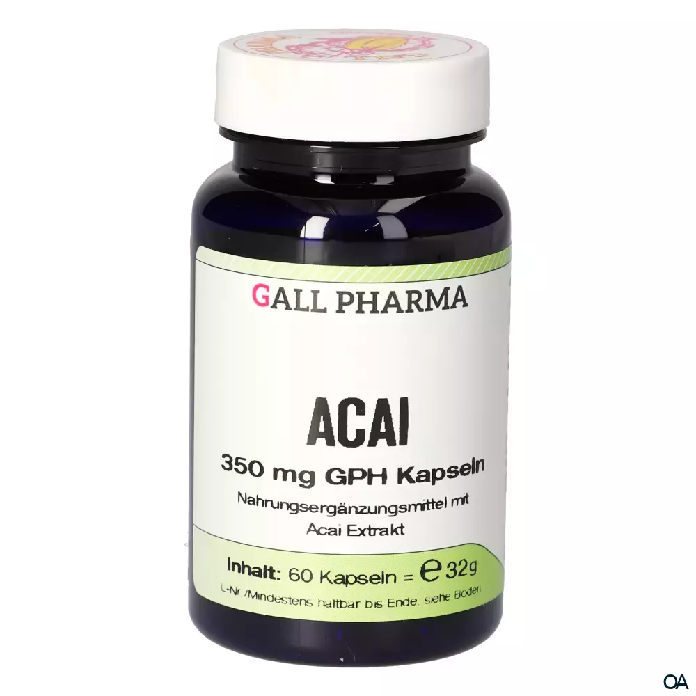 Gall Pharma Acai 350 mg Kapseln