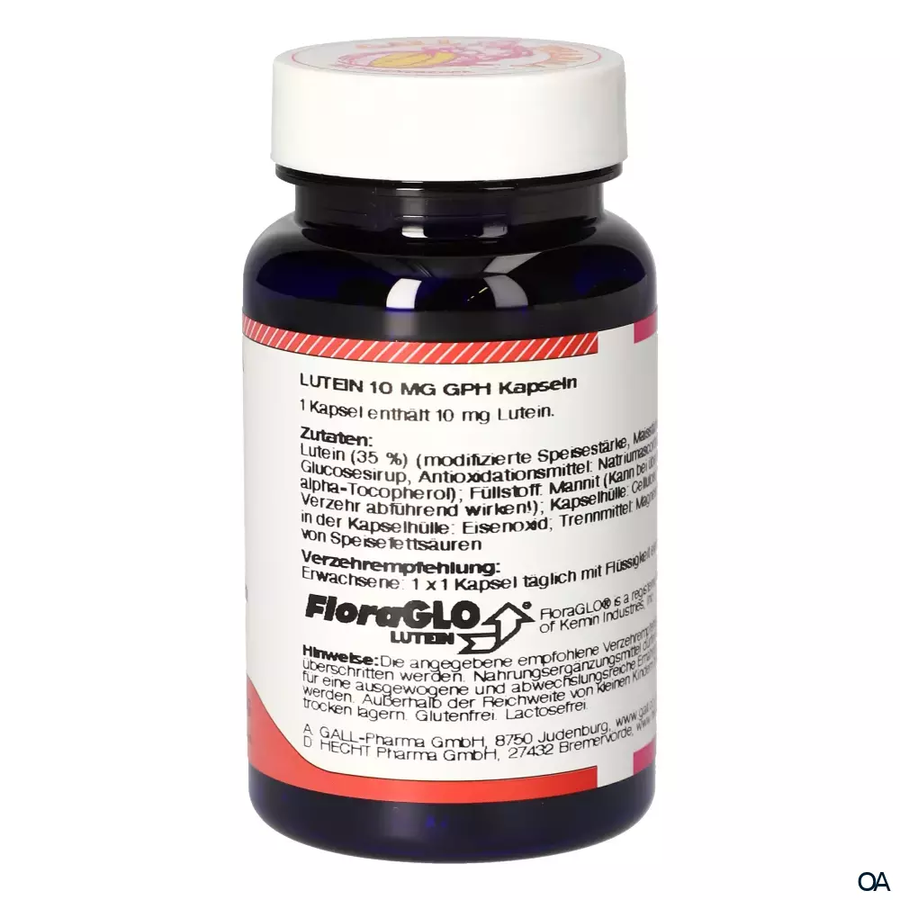 Gall Pharma Lutein 10 mg Kapseln