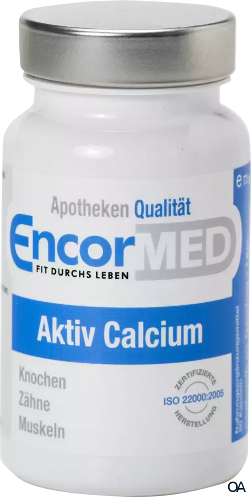 EncorMed Aktiv Calcium (-Citrat) Kapseln
