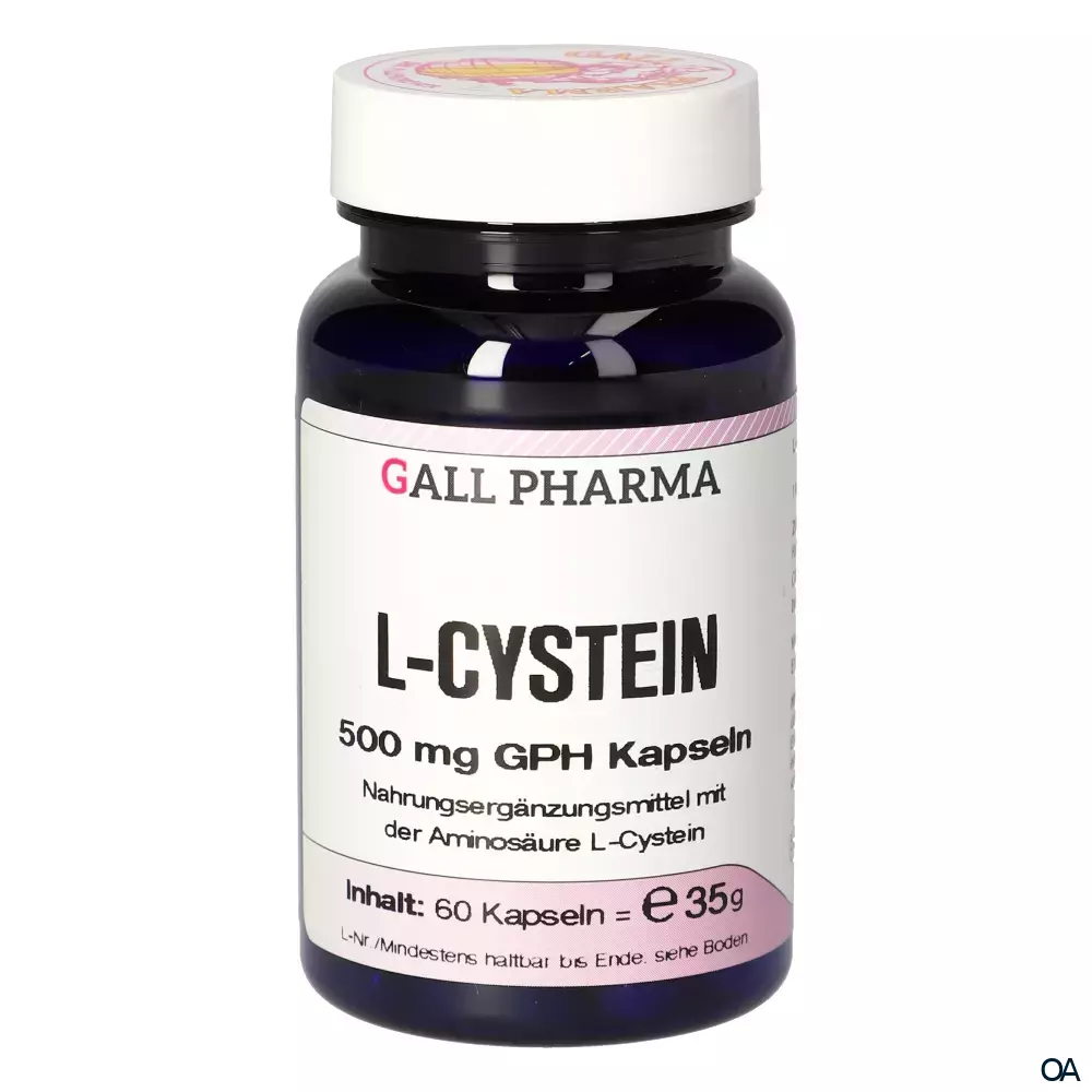 Gall Pharma L-Cystein 500 mg Kapseln