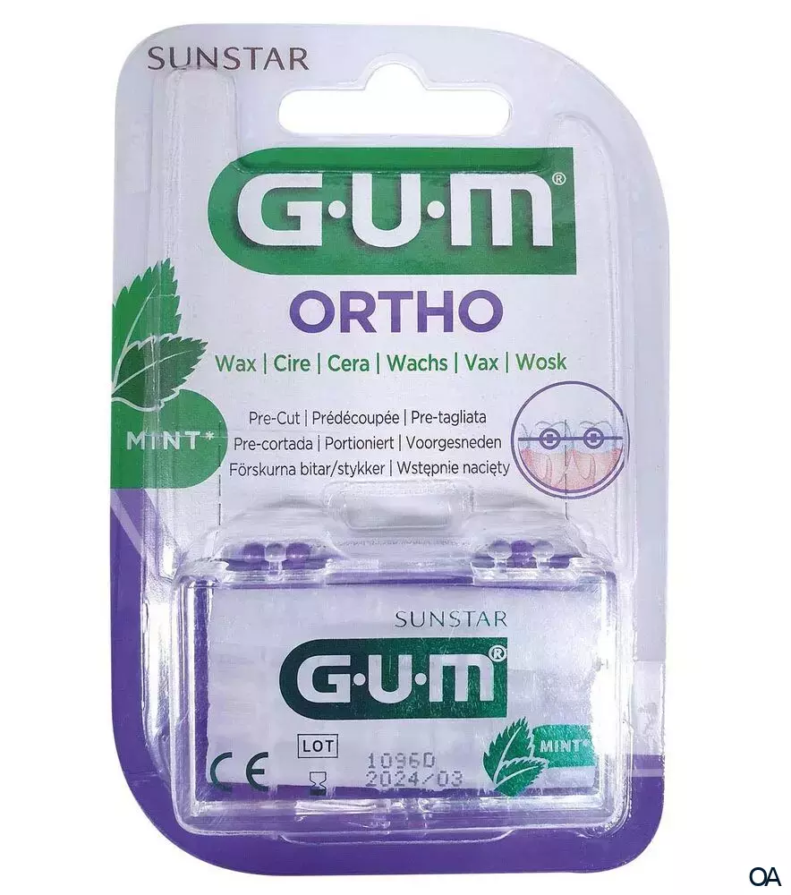 GUM® ORTHO Wachs