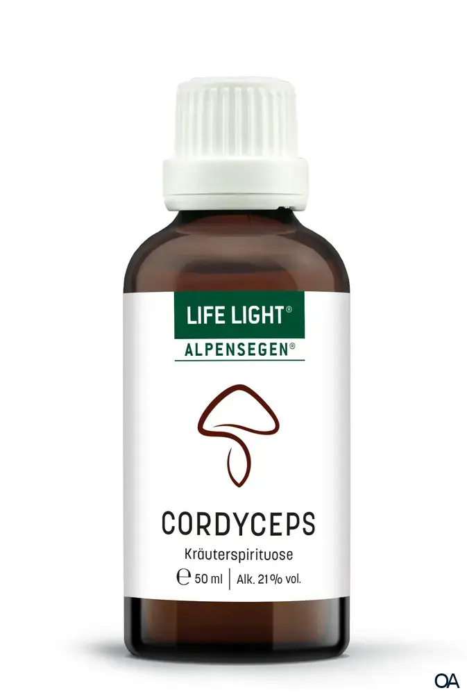 Alpensegen Cordyceps Kräuterspirituose