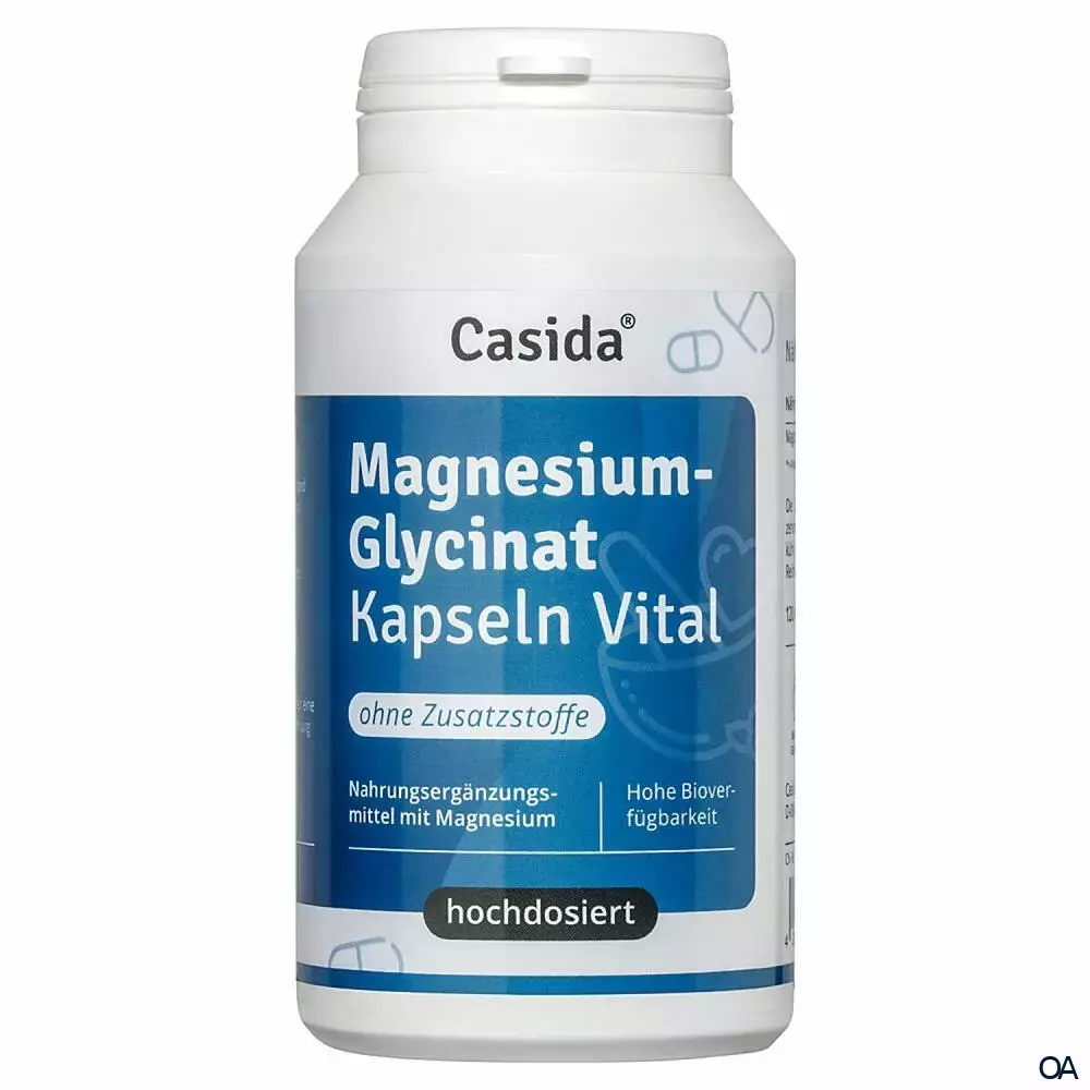 Casida Magnesiumglycinat Kapseln Vital