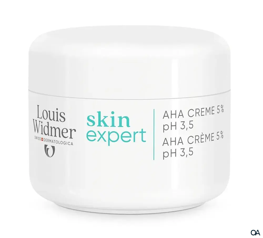 Louis Widmer skinexpert AHA Creme 5 % pH 3,5 - ohne Parfum