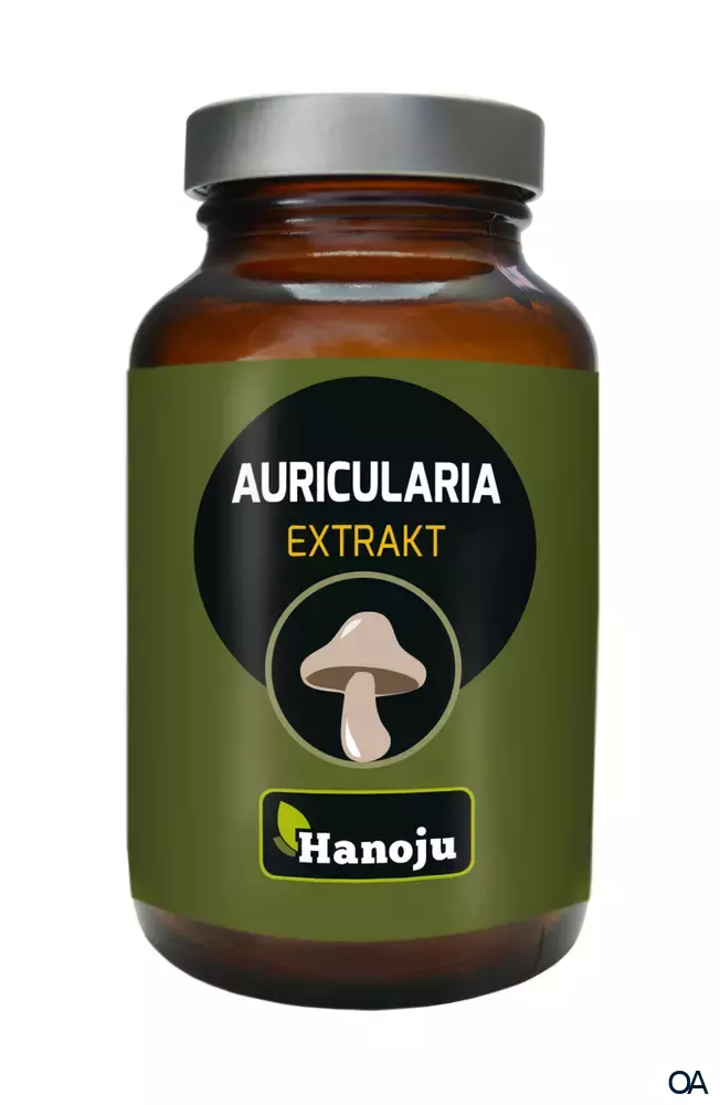 Hanoju Auricularia Pilz Extrakt 450 mg Hanoju Auricularia Pilz Extrakt 450 mg