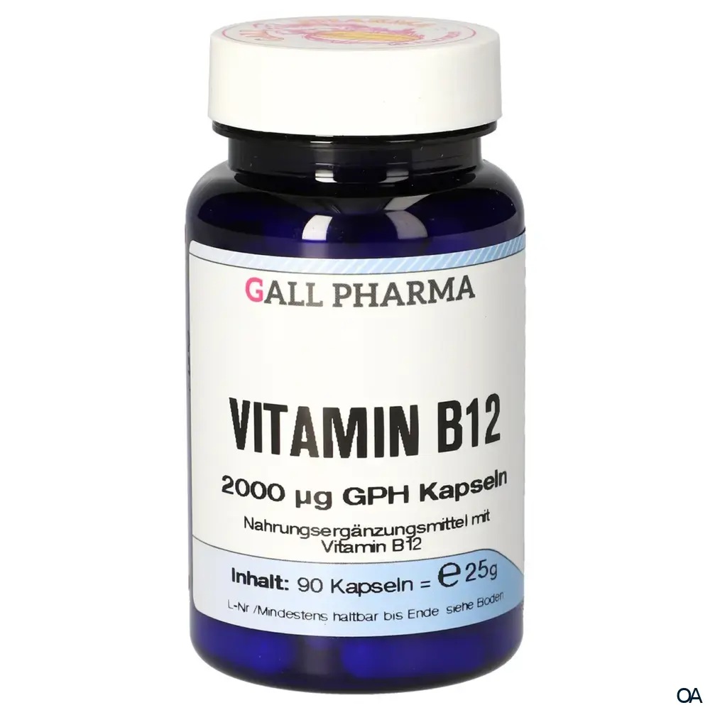 Gall Pharma Vitamin B12 2000 mcg Kapseln