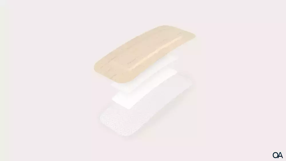 Mepilex® Border Flex Lite Schaumverband 7,5 x 7,5 cm