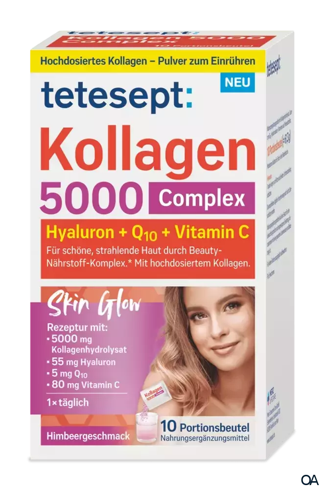 tetesept Kollagen 5000 Complex Portionsbeutel