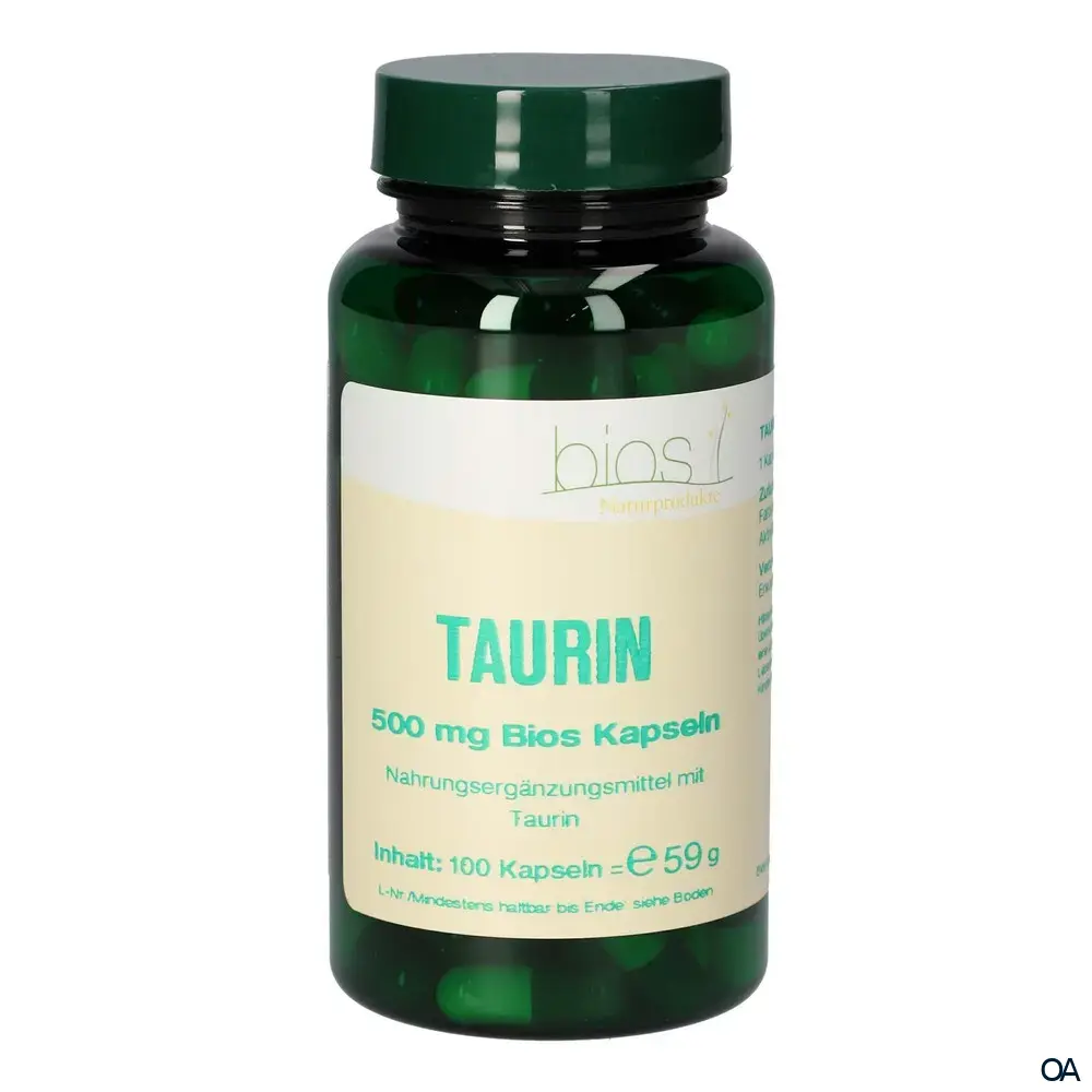 Bios Taurin 500 mg Kapseln Bios Taurin 500 mg Kapseln