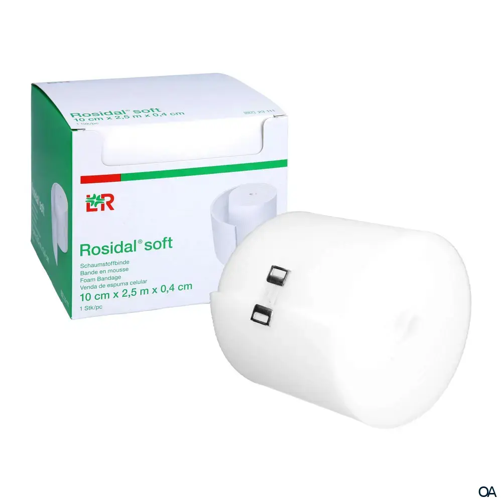 Rosidal® soft Schaumstoffbinde 10 cm x 2,5 m x 0,4 cm