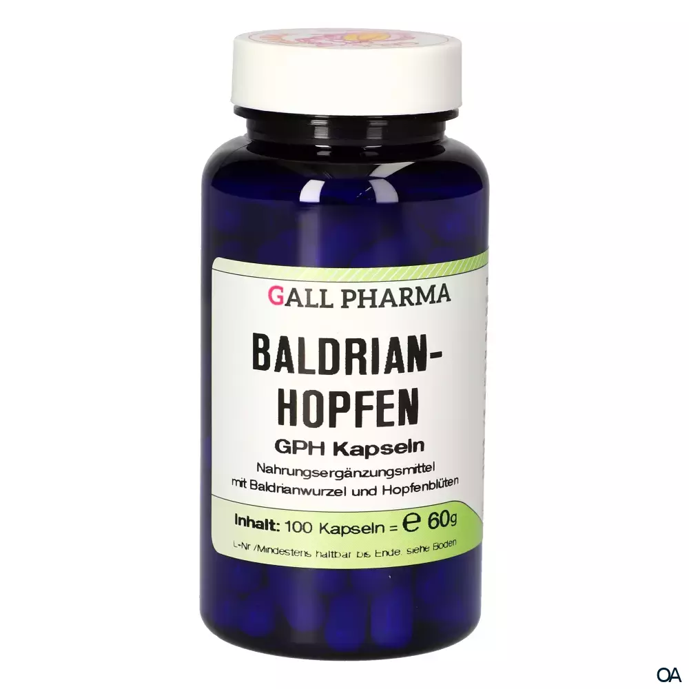 Gall Pharma Baldrian-Hopfen Kapseln