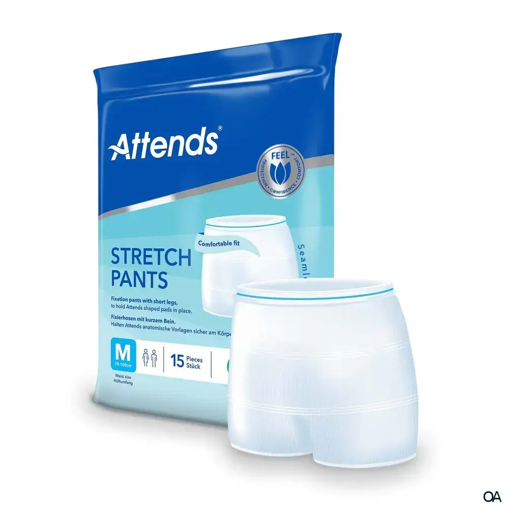 Attends Stretch Pants Fixierhosen - Größe M