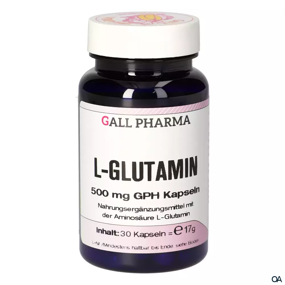 Gall Pharma L-Glutamin 500 mg Kapseln
