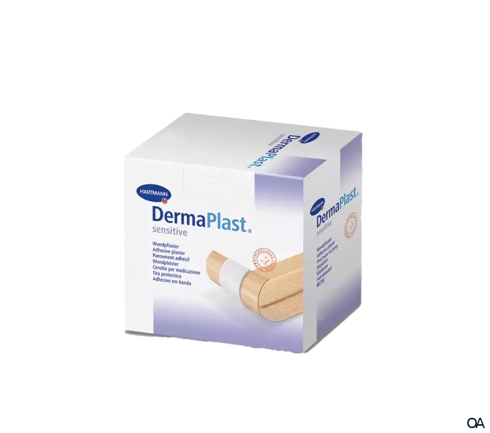 DermaPlast® sensitive Wundpflaster 4 cm x 5 m