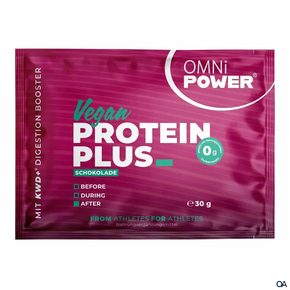 OMNi POWER® Protein Plus Pulver Vegan Schokolade